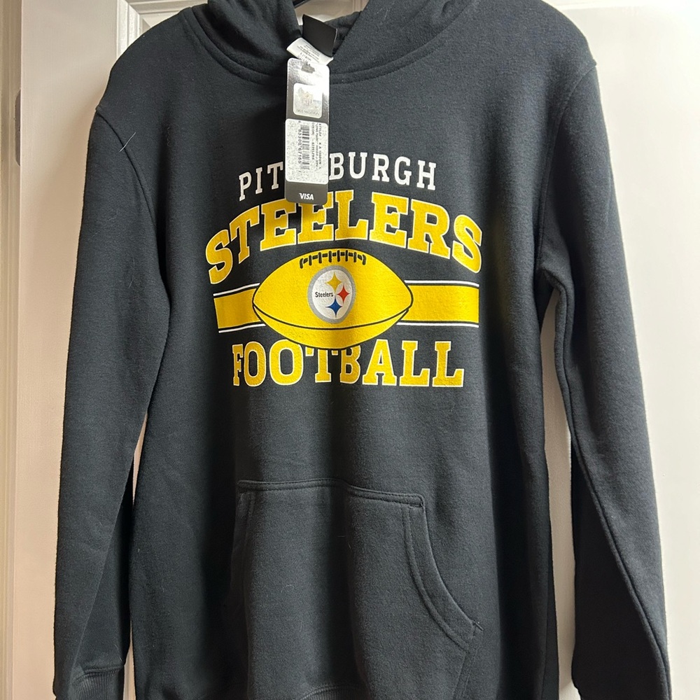 Youth Large Pittsburgh Steelers NFL Sweatshirt NWT
